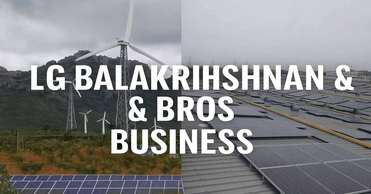 L.G. Balakrishnan & Bros Ltd Business Outlook Driving Growth Through Innovation and Resilience